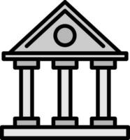 Acropolis Vector Icon Design