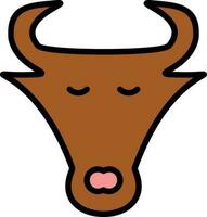 Minotaur Vector Icon Design