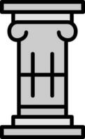 diseño de icono de vector de columna