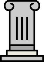 diseño de icono de vector de columna