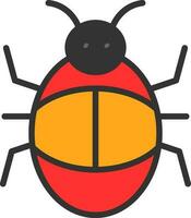 Bug Vector Icon Design