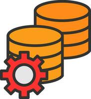 Data storage Vector Icon Design