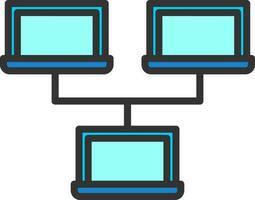Local network Vector Icon Design