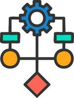 Algorithm Vector Icon Design