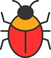 Bug Vector Icon Design