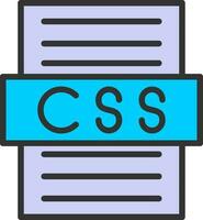 Css file Vector Icon Design