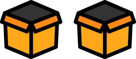 Boxes Vector Icon Design