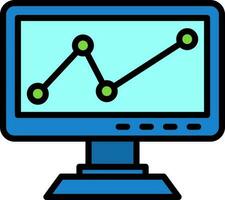 Analytics Vector Icon Design
