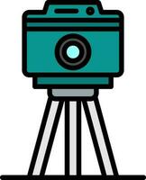 Tripod Vector Icon Design