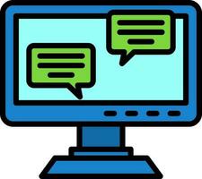Asking Vector Icon Design