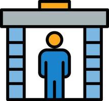 Metal detector Vector Icon Design