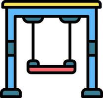 Swing Vector Icon Design