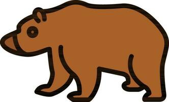 Bear Vector Icon Design