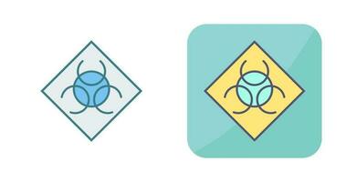 Biological Hazard Vector Icon