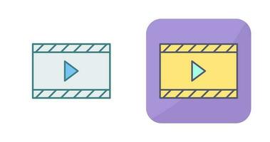 Unique Video and Animation Vector Icon
