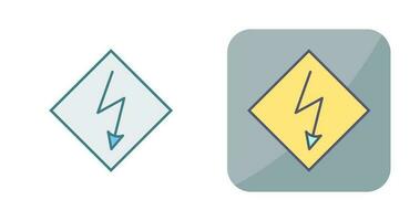 High Voltage Vector Icon