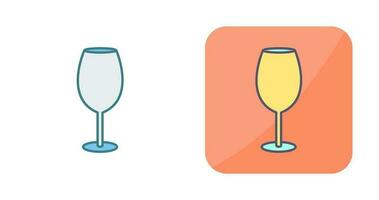 icono de vector de copa de vino