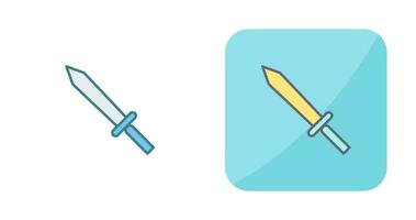 Unique Sword Vector Icon