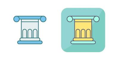 Roman Law Vector Icon