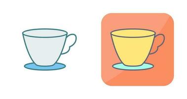 icono de vector de taza de té