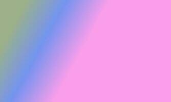 Design simple sage green,blue and pink gradient color illustration background photo