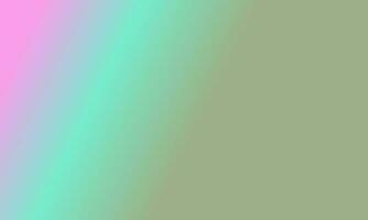 Design simple sage green,cyan and pink gradient color illustration background photo