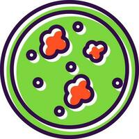 Petri dish Vector Icon Design