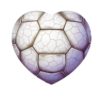 Heart Ball generative ai png