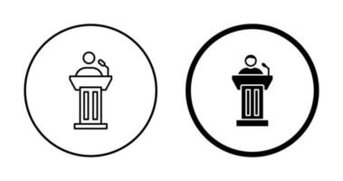 Podium Vector Icon