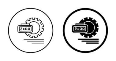Time Management Vector Icon