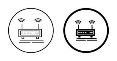 icono de vector de señales wifi