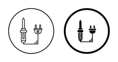 Soldering Iron Vector Icon