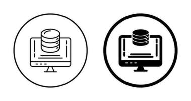 Data Storage Vector Icon