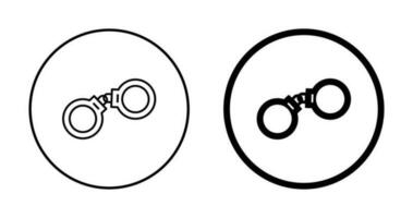 Handcuffs Vector Icon