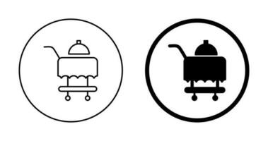 Room Service Vector Icon