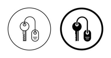 Room key Vector Icon