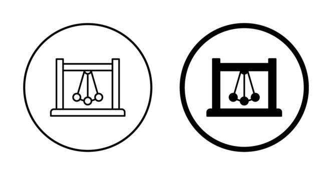 Pendulum Vector Icon