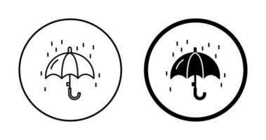 Raining Vector Icon