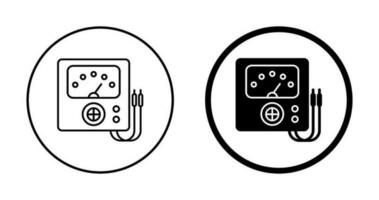 Voltmeter Vector Icon