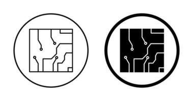 Electrical circuit Vector Icon