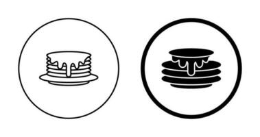 Pancake Vector Icon