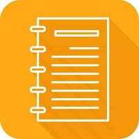 Notepad Vector Icon