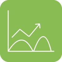 Trend in Graph Vector Icon