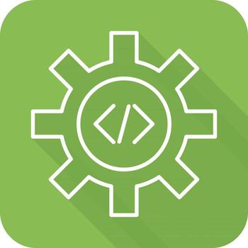 Unique Code Optimization Vector Icon