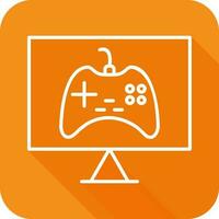 Unique Online Games Vector Icon