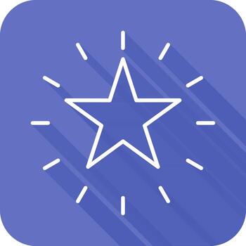 Unique Star Vector Icon