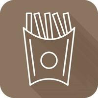 Unique French Fries Vector Icon