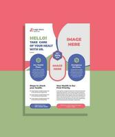 Corporate flyer, poster, banner template design vector