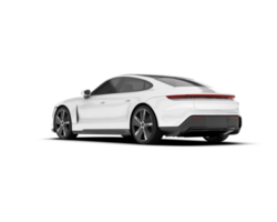 blanc suv sur transparent Contexte. 3d le rendu - illustration png