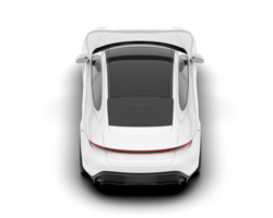 blanc suv sur transparent Contexte. 3d le rendu - illustration png